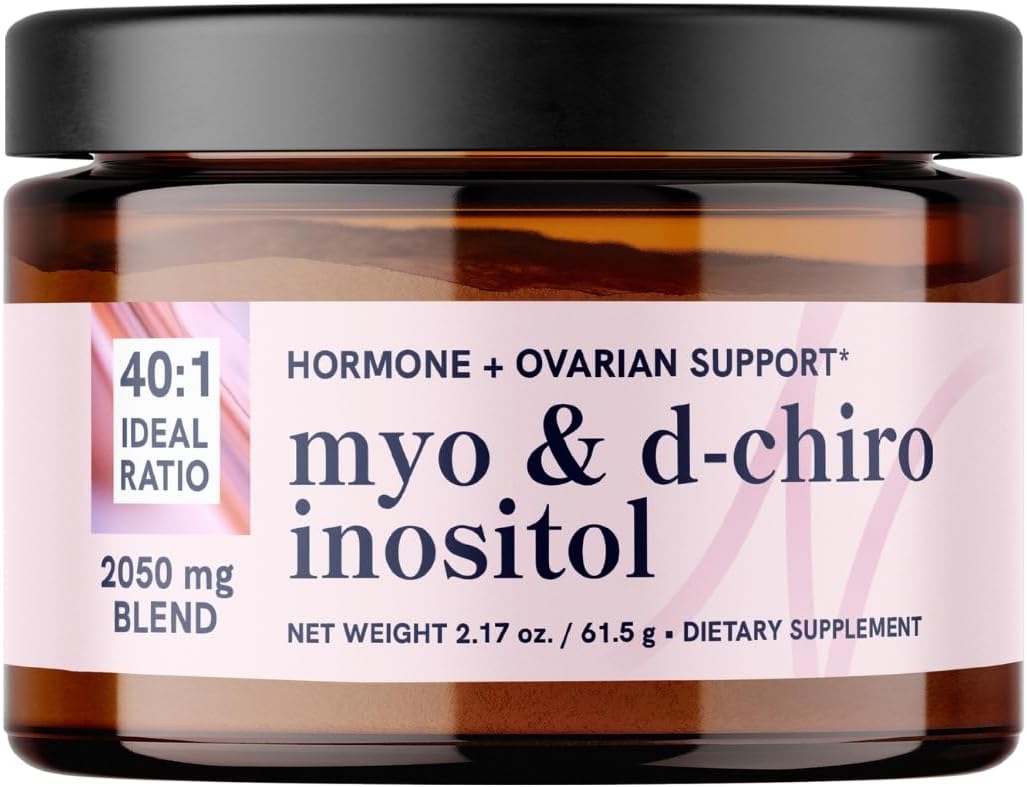 MYO & D CHIRO INOSITOL 2050 MG 30 SERVICIOS 61.5 GRAMOS VEGANO NO GMO SMNUTRITION