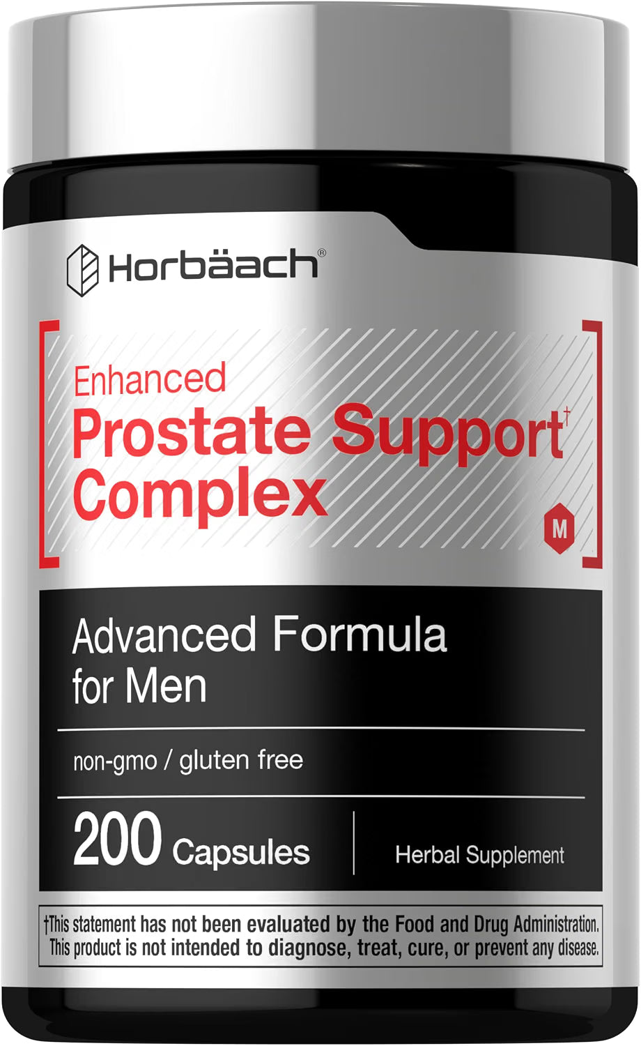 PROSTATA COMPLEJO CON SAW PALMETTO HORBAACH 1200 MG 200 CAPSULAS SIN GMO