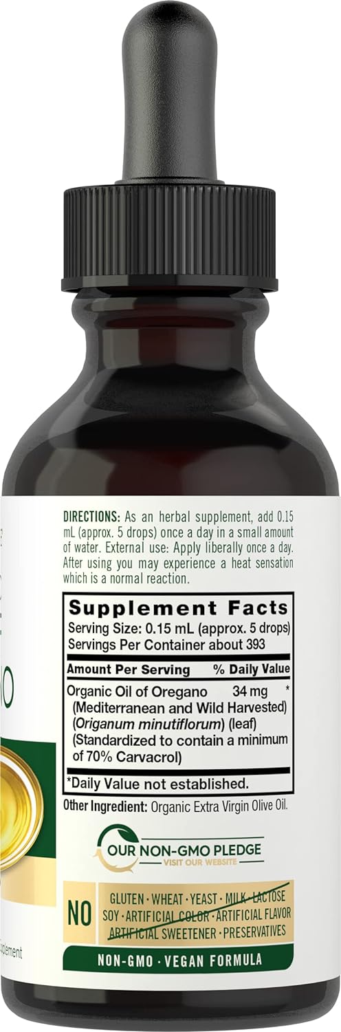 ACEITE DE ORÉGANO CARLYLE 34 MG 59 ML