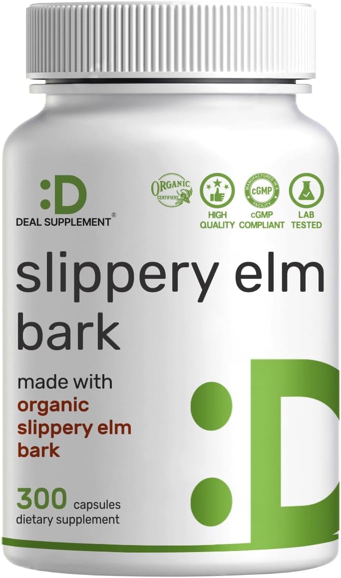CORTEZA DE OLMO ROJO DEAL 400 MG 300 CÁPSULAS SLIPPERY ELM BARK
