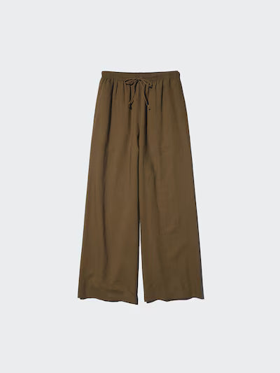 UNIQLO - Linen Blend Easy Pants Women | Pantalones de lino