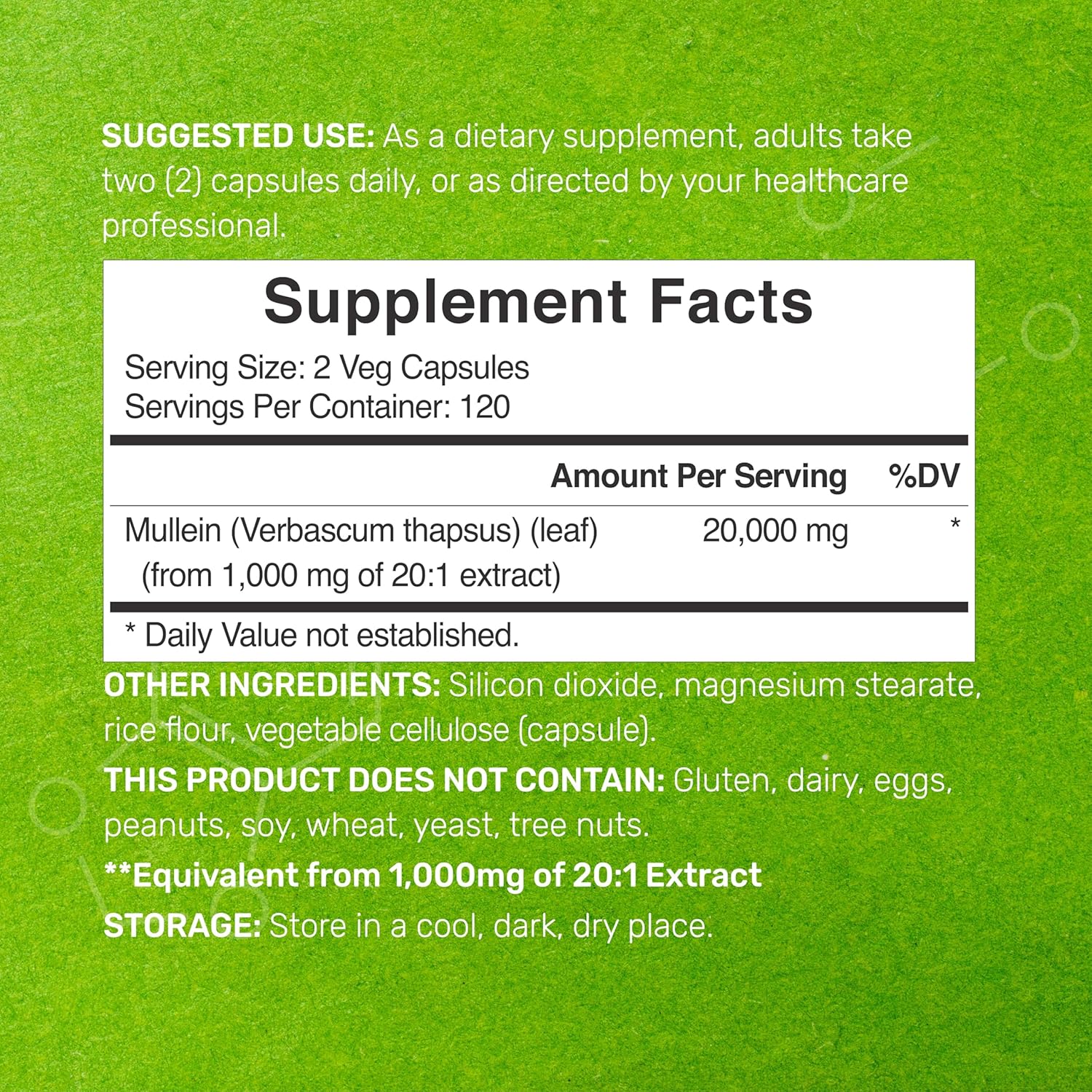 GORDOLOBO DEAL 20000MG 240 CAPSULAS NO GMO