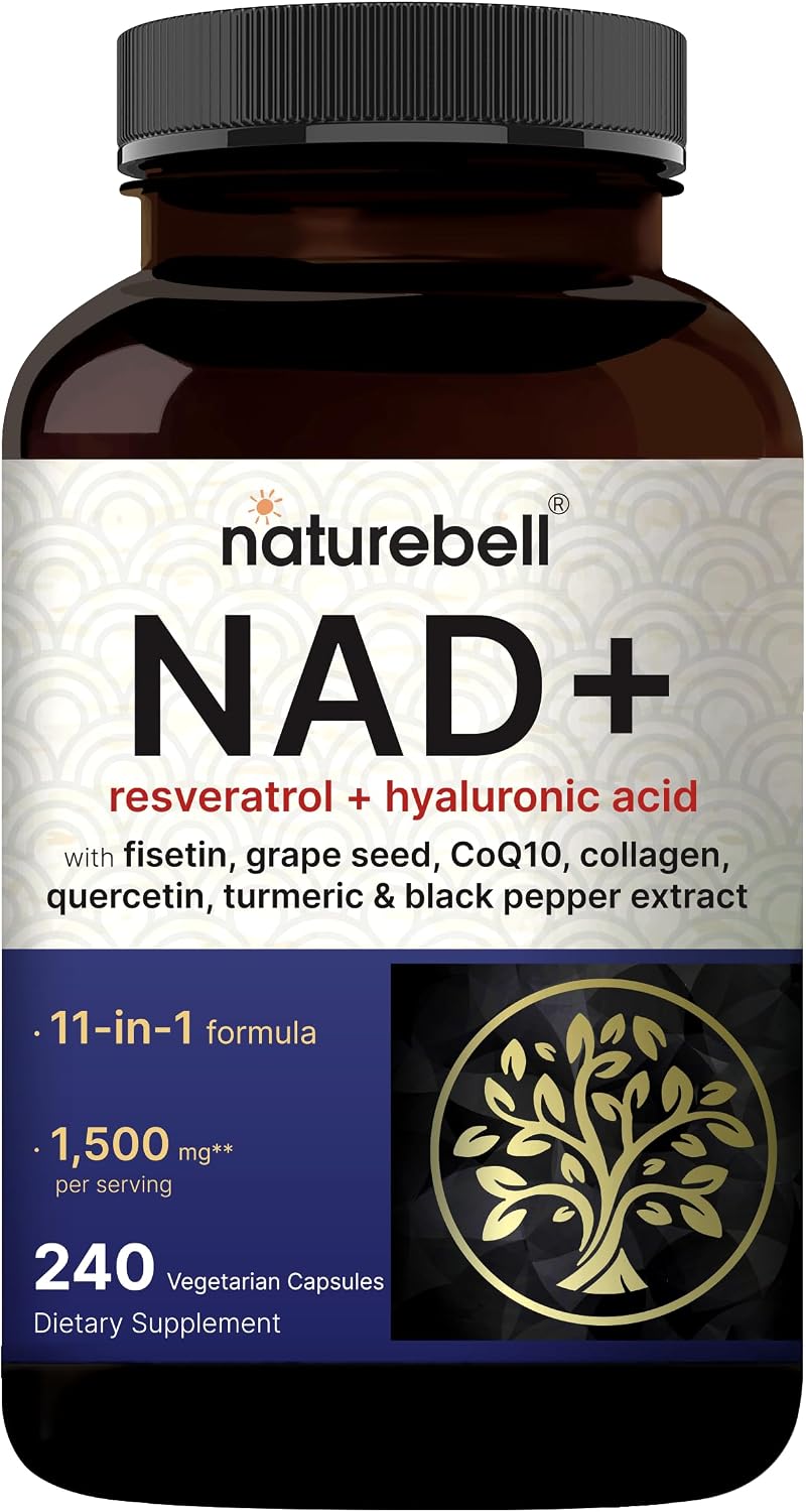 NAD COMPLEX 1500 MG NATUREBELL 240 CÁPSULAS NO GMO