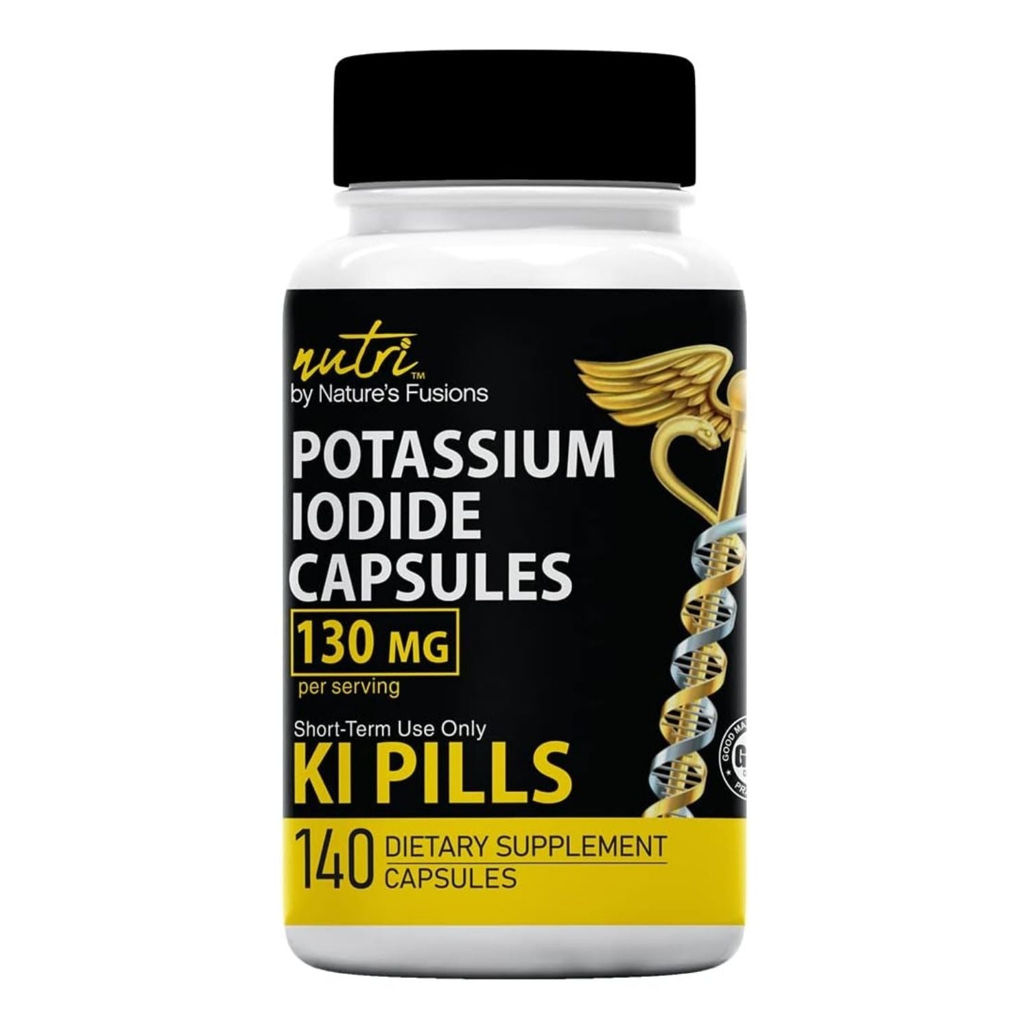 YODURO DE POTASIO 130 MG 140 TABLETAS NATURE´S FUSIONS