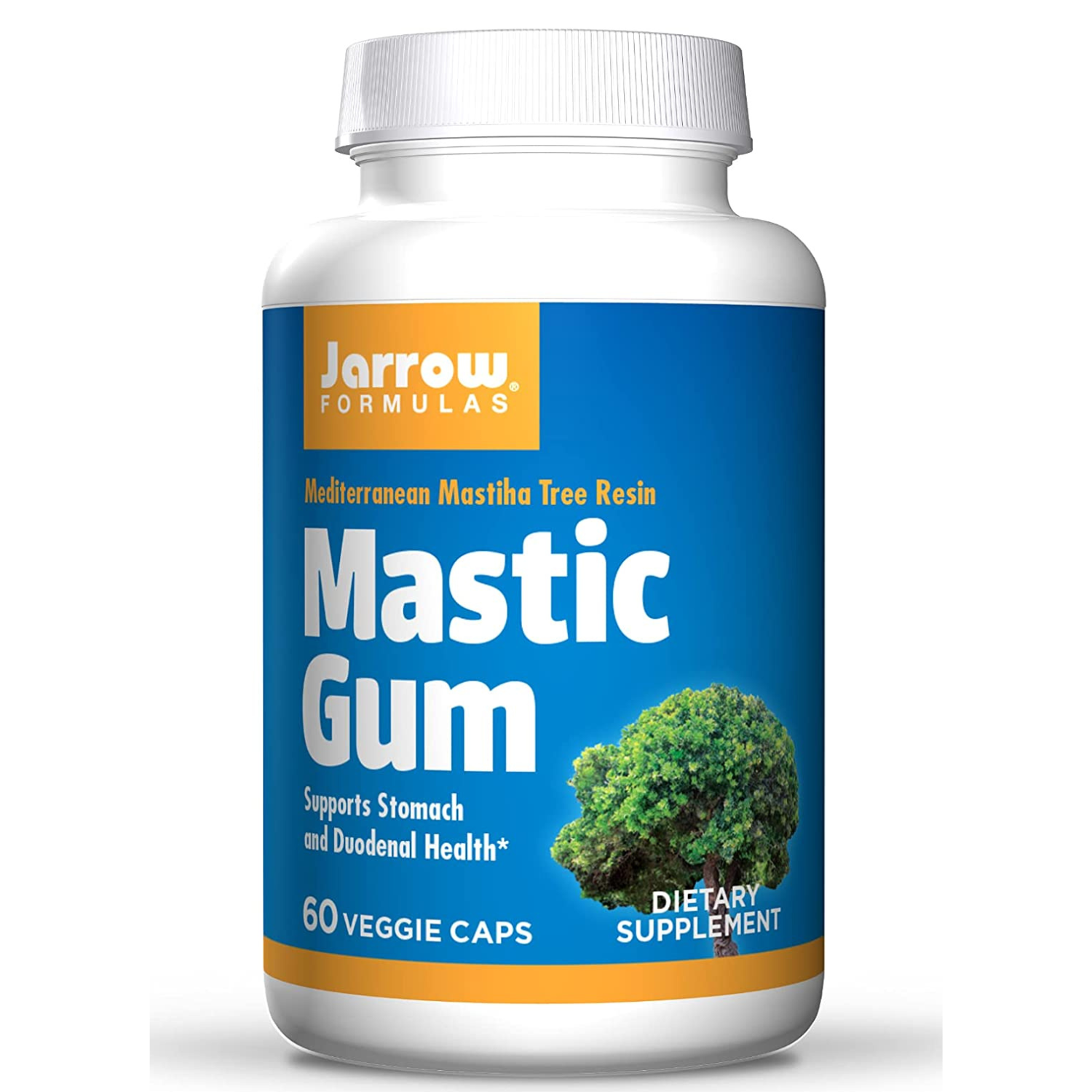 MASTIC GUM 1000 MG 60 CAPSULAS VEGETALES JARROW FORMULAS