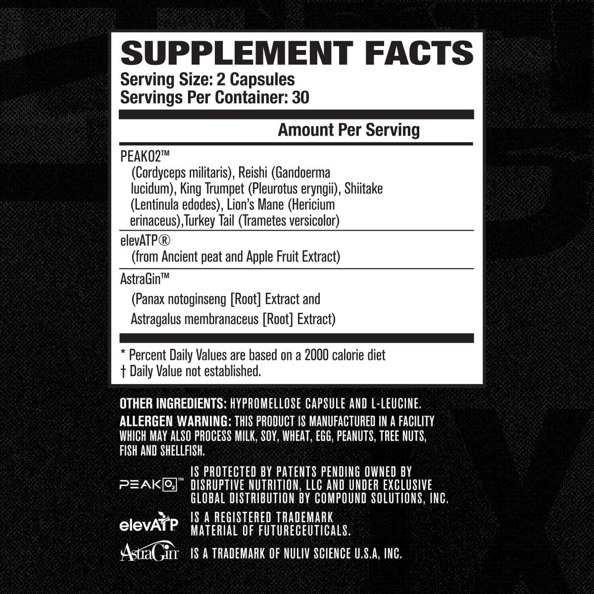 CONSTRUCTOR DE MASA MUSCULAR 150 MG 60 CAPSULAS VEGANO JACKED FACTORY BUILD XT