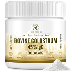 CALOSTRO DE BOVINO EN POLVO 3000 MG 45%IGG 150 GR KROPPSSUND