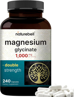 GLICINATO DE MAGNESIO NATUREBELL 1000 MG 240 CAPSULAS NO GMO