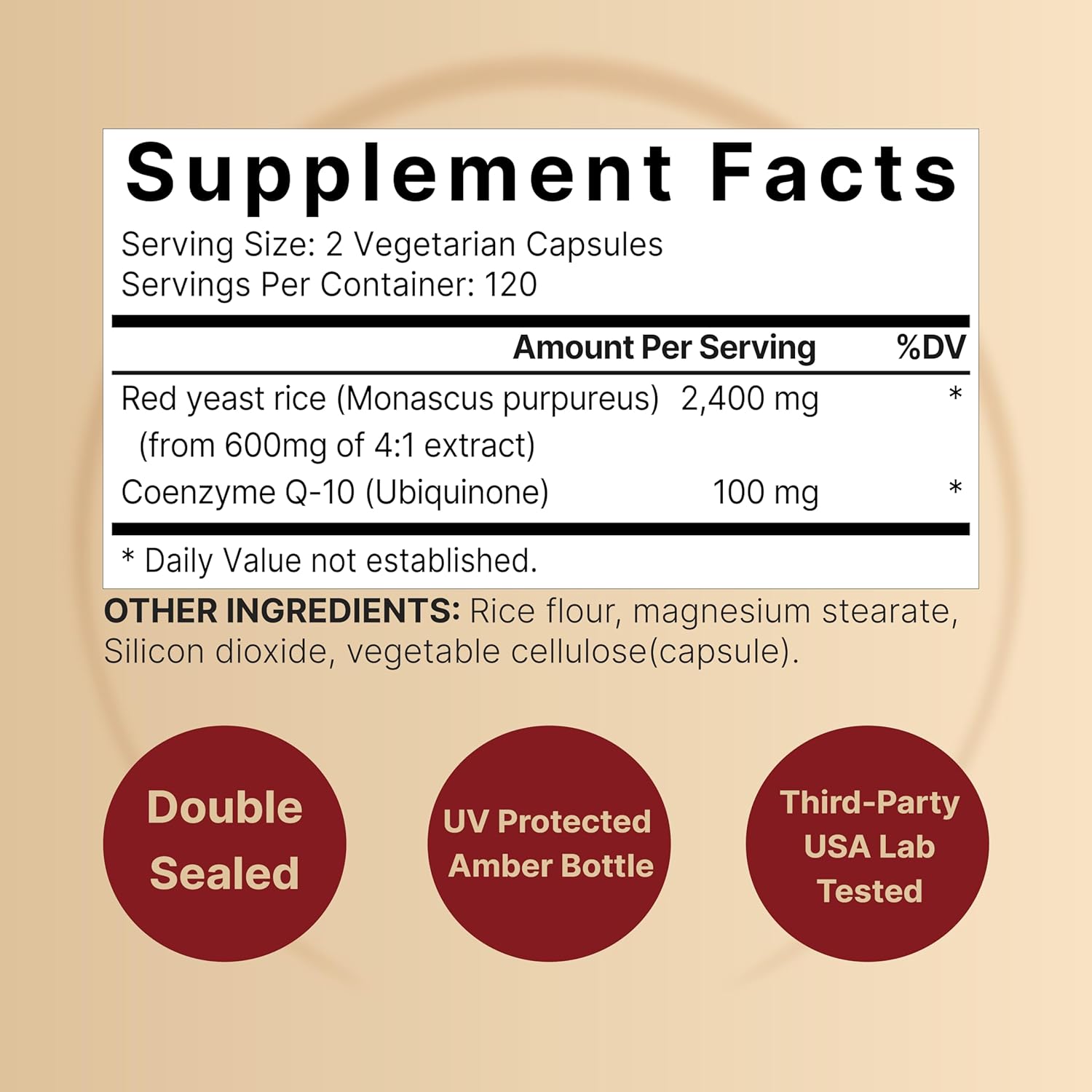 LEVADURA ROJA DE ARROZ NATUREBELL 2400 MG 240 CAPSULAS RED YEAST RICE