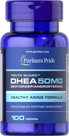 DHEA 50 MG PURITANS PRIDE 100 TABLETAS