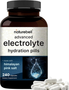 ELECTROLITOS 6 EN 1 NATUREBELL 240 CAPSULAS NO GMO
