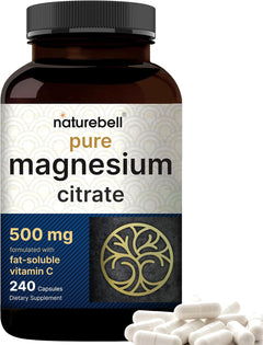 CITRATO DE MAGNESIO NATUREBELL 500 MG 240 CAPSULAS