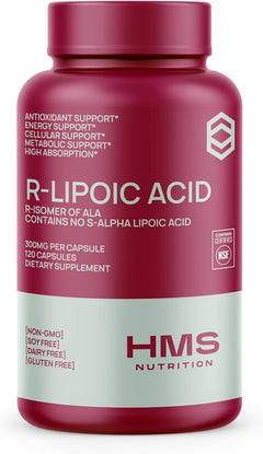 ACIDO LIPOICO  300 MG 120 CAPSULAS VEGANO HMS NUTRITION