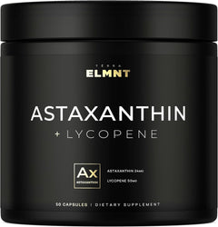 ASTAXANTINA + LICOPENO 24 MG 50 CAPSULAS NO GMO ELMNT