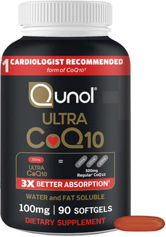 COENZIMA Q10 ULTRA 100 MG  COQ10 90 CAPSULAS VEGETALES QUNOL