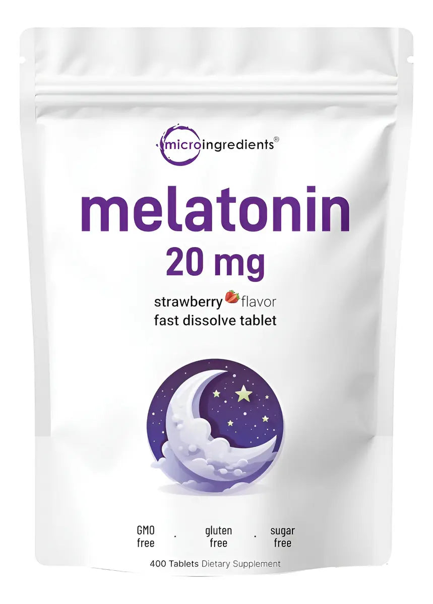 MELATONINA MICROINGREDIENTS 20 MG 400 TABLETAS SUBLINGUALES SIN GMO