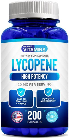 LICOPENO 20 MG 200 CAPSULAS WE LIKE VITAMINS WE LIKE VITAMINS LYCOPENE