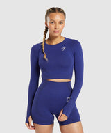 Vital Seamless 2.0 Long Sleeve Crop Top
