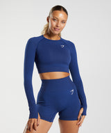 Vital Seamless 2.0 Long Sleeve Crop Top