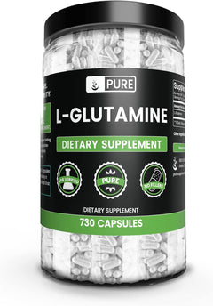GLUTAMINA  970 MG 730  CAPSULAS PURE GLUTAMINE