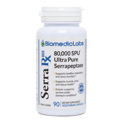 SERRAPEPTASA SERRA RX 80000 SPU 90 CAPSULAS VEGETALES BIOMEDICLABS
