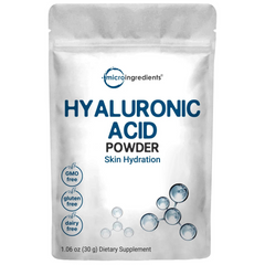 ÁCIDO HIALURONICO EN POLVO MICROINGREDIENTS 100 MG 50 G SIN GMO