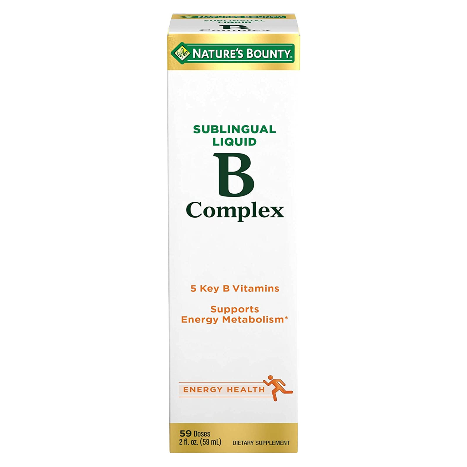 VITAMINA B COMPLEX   1,200 MCG 60 ML NATURE´S BOUNTY